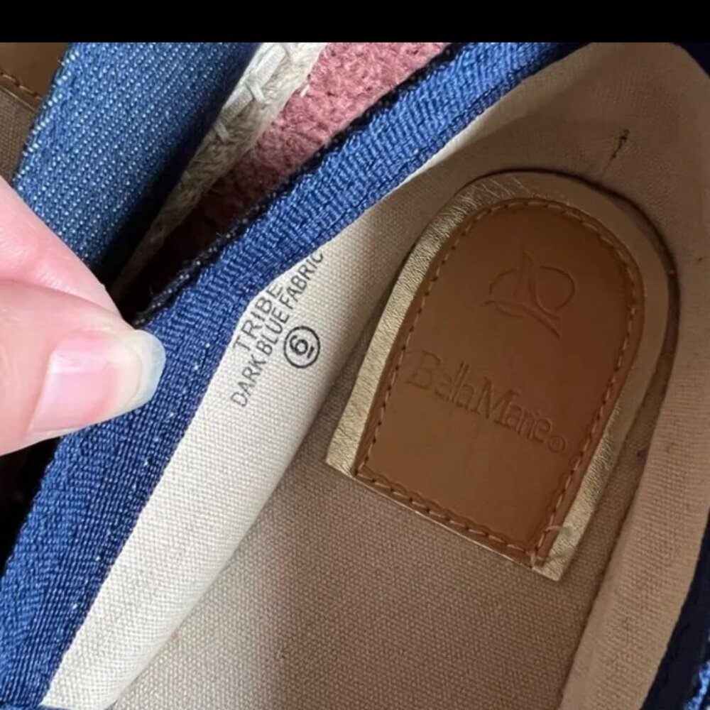 Bella Marie Lip‎ Stick Espadrilles size 6 - Picture 5 of 12